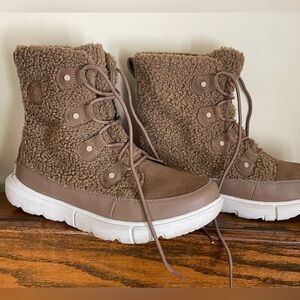 Sorel Fawn colored - SOREL EXPLORER II JOAN COZY BOOTS WOMEN'S